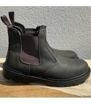 Boots de sécurité en cuir | laboutiquegsf.fr