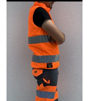 Gilet haute visibilité sans manche réversible Diadora Utility 151