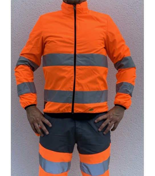 Veste haute visibilité réversible Diadora Utility | laboutiquegsf.fr