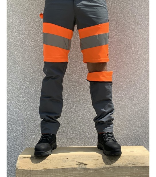 Pantalon/short de travail haute visibilité Diadora Utility 686