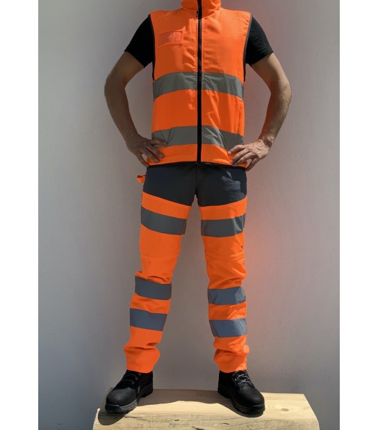 Gilet haute visibilité sans manche réversible Diadora Utility 747