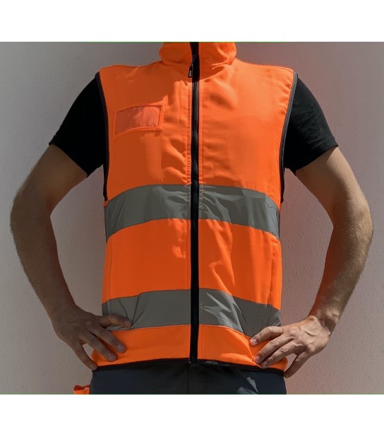 Gilet haute visibilité sans manche réversible Diadora Utility 747