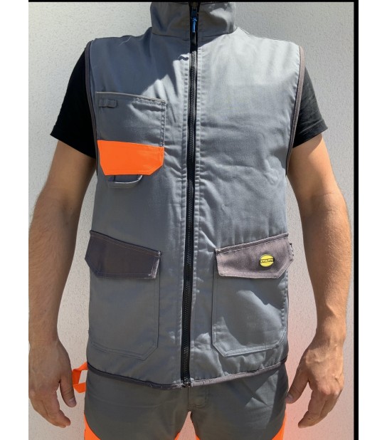 Gilet haute visibilité sans manche réversible Diadora Utility 747