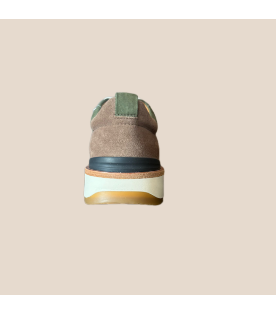 Basket ANDREW, en cuir nubuck