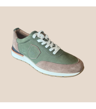 Basket ANDREW, en cuir nubuck