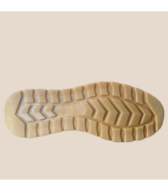 Basket ANDREW, en cuir nubuck