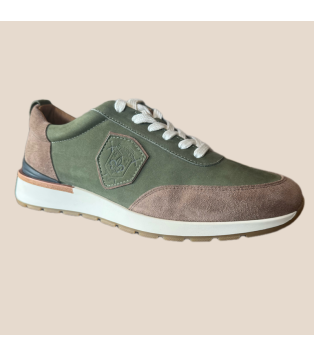 Basket ANDREW, en cuir nubuck