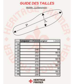 Chaussures de maquignon 100% cuir Héritage Farmer | GSF