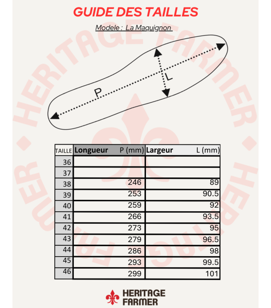 Chaussures de maquignon 100% cuir Héritage Farmer | GSF