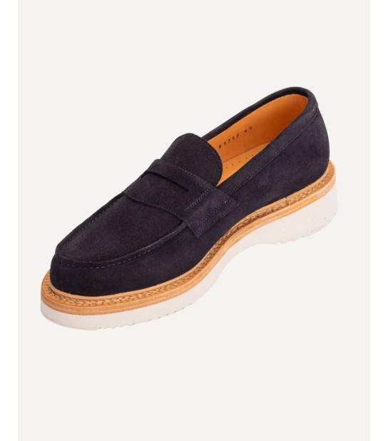 15093 - Le mocassin Homme Goodyear en Cuir Suède – Série Limitée – Fabrication Portugaise