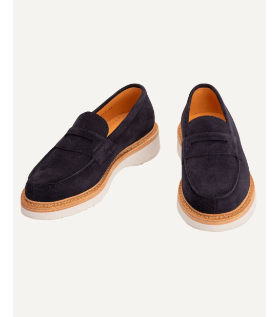 15093 - Le mocassin Homme Goodyear en Cuir Suède – Série Limitée – Fabrication Portugaise