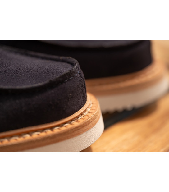 15093 - Le mocassin Homme Goodyear en Cuir Suède – Série Limitée – Fabrication Portugaise